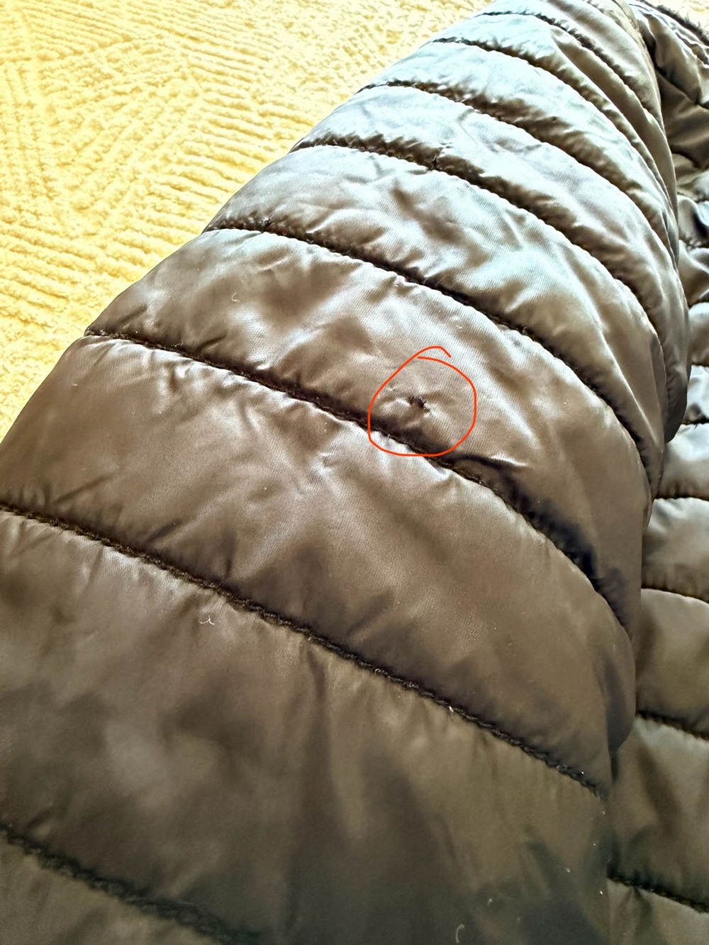 The North Face Girls L 14/16 Reversible Mossbud Swirl Puffer Fleece Jacket - Picture 11 of 12